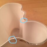 Vase Alvar Aalto Iitala 9.5 cm white glass