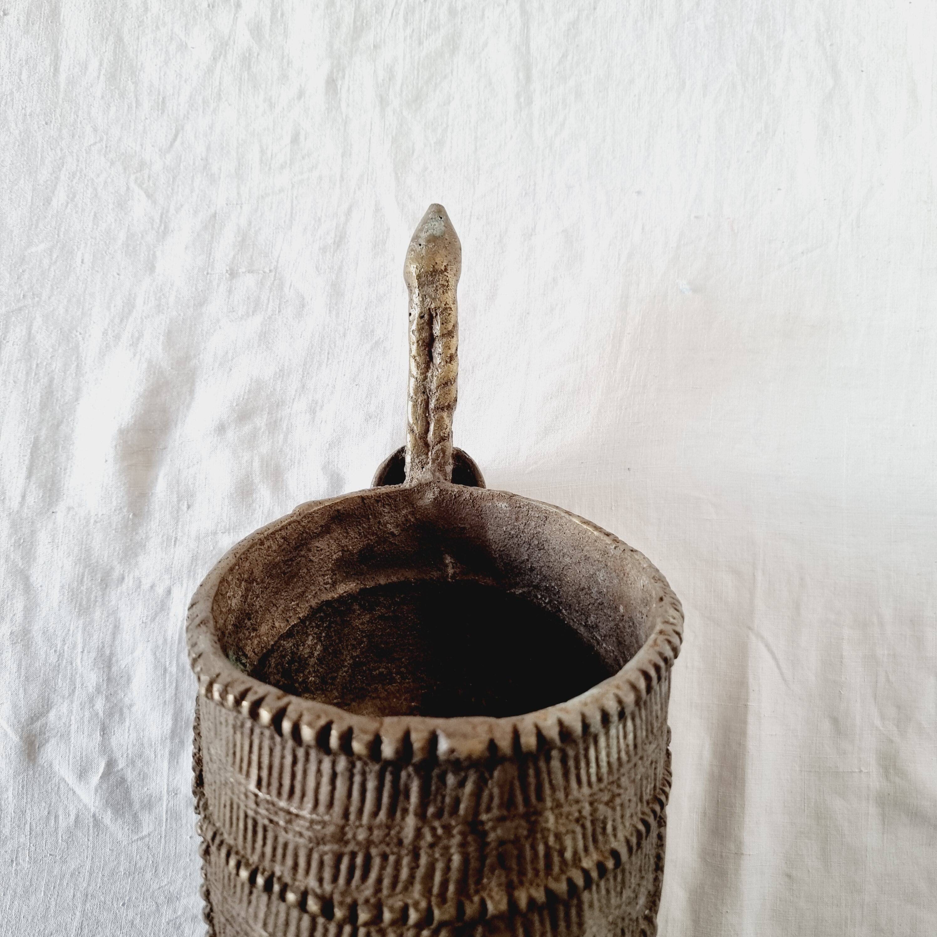 head of Ife, cradle of the Yorubas, from the Kingdom of Benin (Nigeria) in Bronze 1950s-60s Col