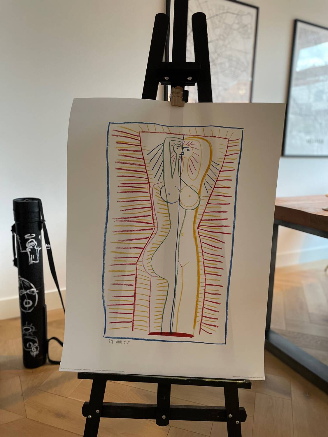 Pablo Picasso (1881-1973), Standing Female Nude II, 1946, published by Acte, 2004 Succesion Picasso, SABAM,Belgium