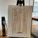 Pablo Picasso (1881-1973), Standing Female Nude II, 1946, published by Acte, 2004 Succesion Picasso, SABAM,Belgium