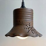 Dutch ceramic vintage Jan de Graaf hanging lamp