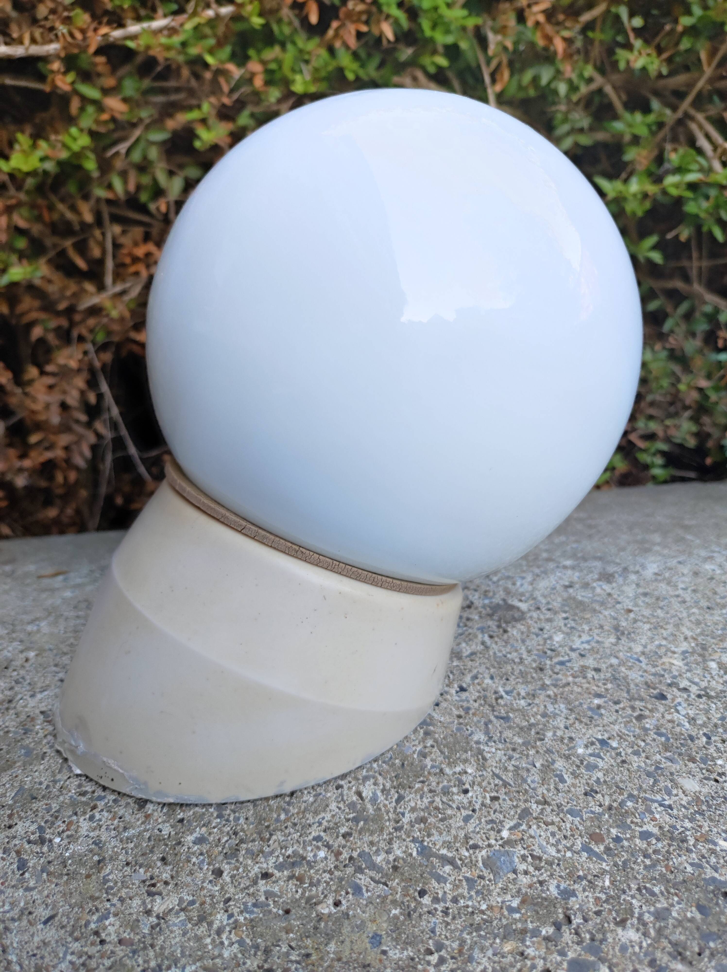 Lamp wall lamp opaline