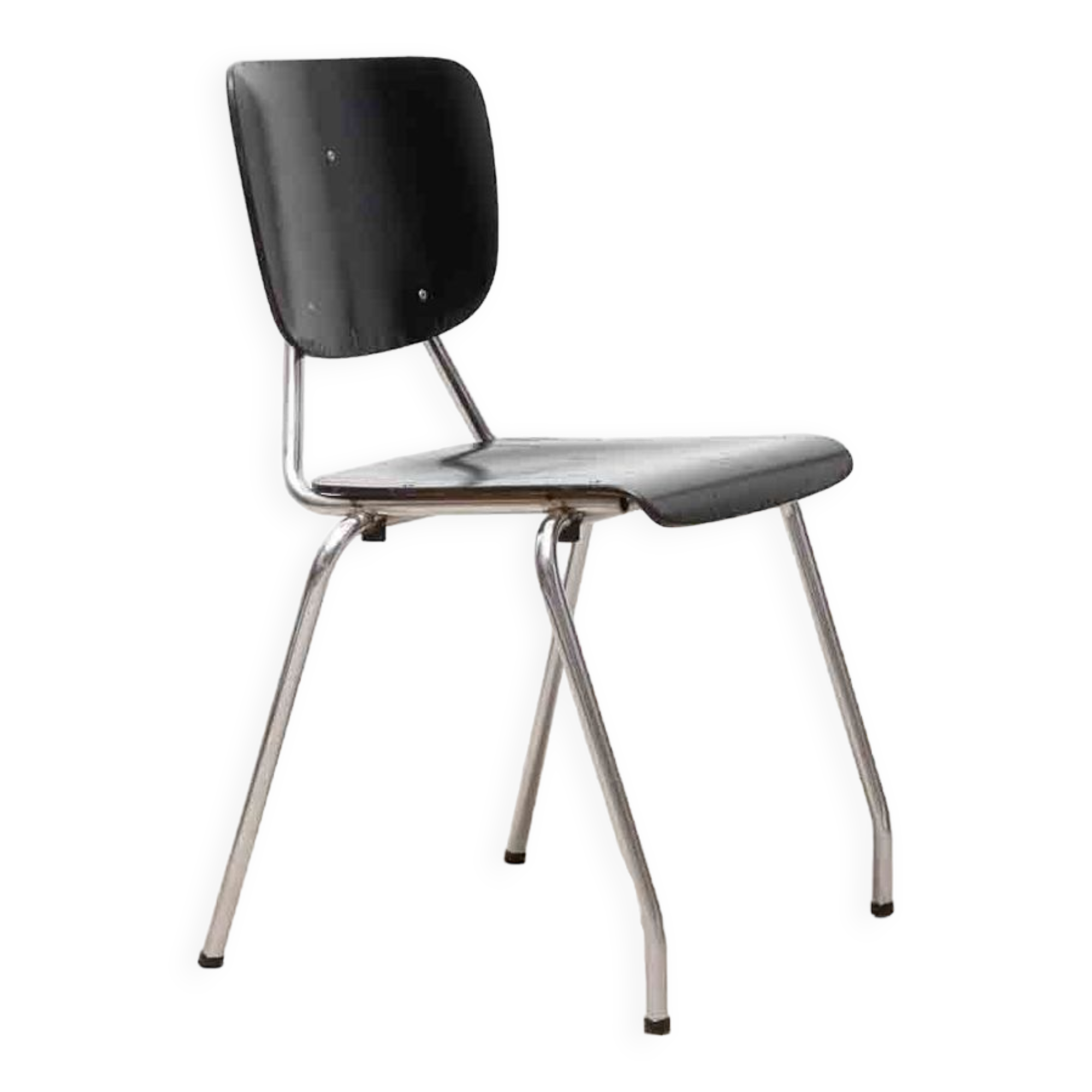 Vintage Chair Kho Liang The Black Stackable