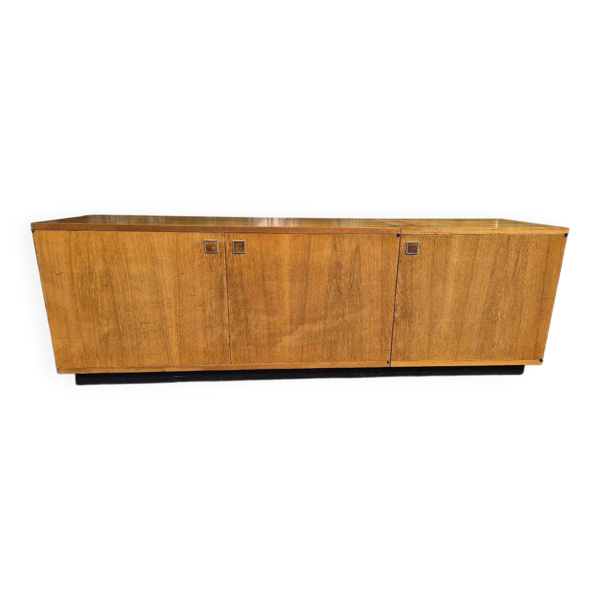Enfilade ancienne vintage en teck – Design minimaliste – Années 70