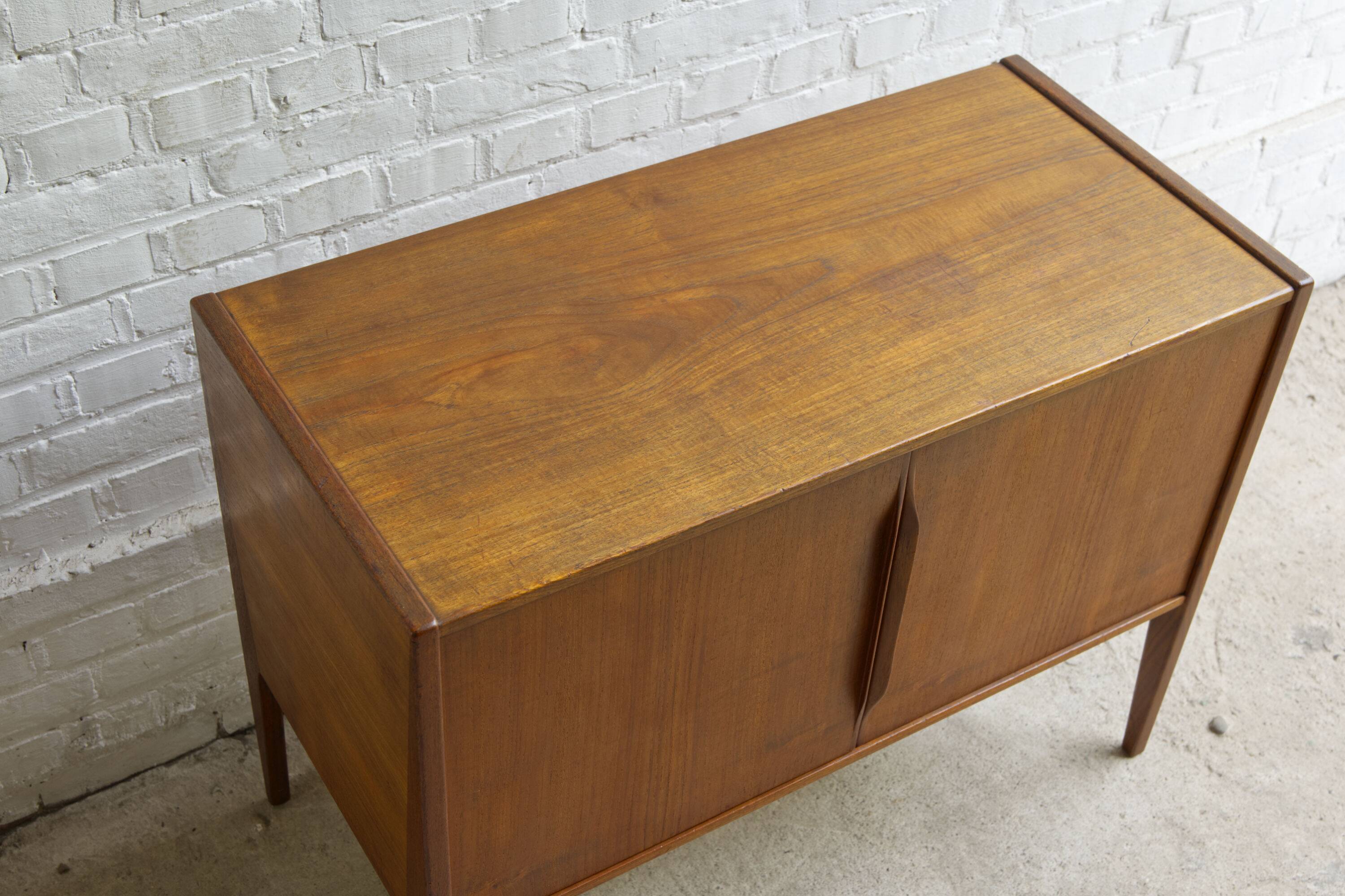 Teak cabinet by Kai Kristiansen for Aksel Kjersgaard, 1960s
