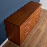Commode en teck  G-Plan Fresco, 8 tiroirs, 1960s