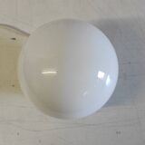 Art Deco ceiling light or wall light with opaline globe, diameter 20 cm.