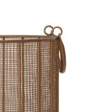 Gold gold braided wire basket