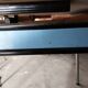 Blue formica table