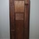 Art Deco cloakroom rack in stained oak