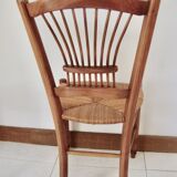 4 hand-stitched chairs 70s