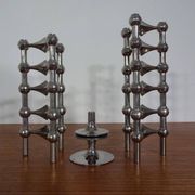 Candleholders by Ceasar Stoffi & Fritz Nagel for BMF, 1960s, Set of 12