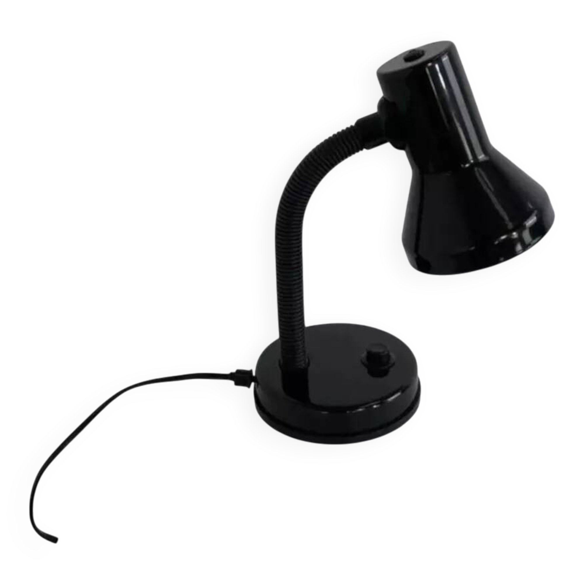 Lampe de bureau industriel noir