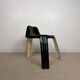 “Ginger” stool – black, 1970s design