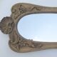 Antique carved wooden mirror