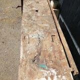 Old carpenter's workbench