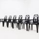 Set of 6 Boston Chairs by Pierre Paulin for Henry Massonnet France 1980s