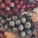 Chandelier Murano bunches of grapes