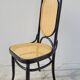 Thonet bistro chair n°17 canework and bentwood - 1900s