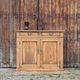 Buffet bas ancien XIXe siècle en bois massif rénové | Henry