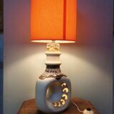 Fat Lav perforated ceramic lamp - vintage 1970