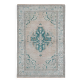 Vintage Turkish Oushak rug 175x258 cm