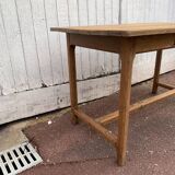 Farmhouse table 1 oak drawer