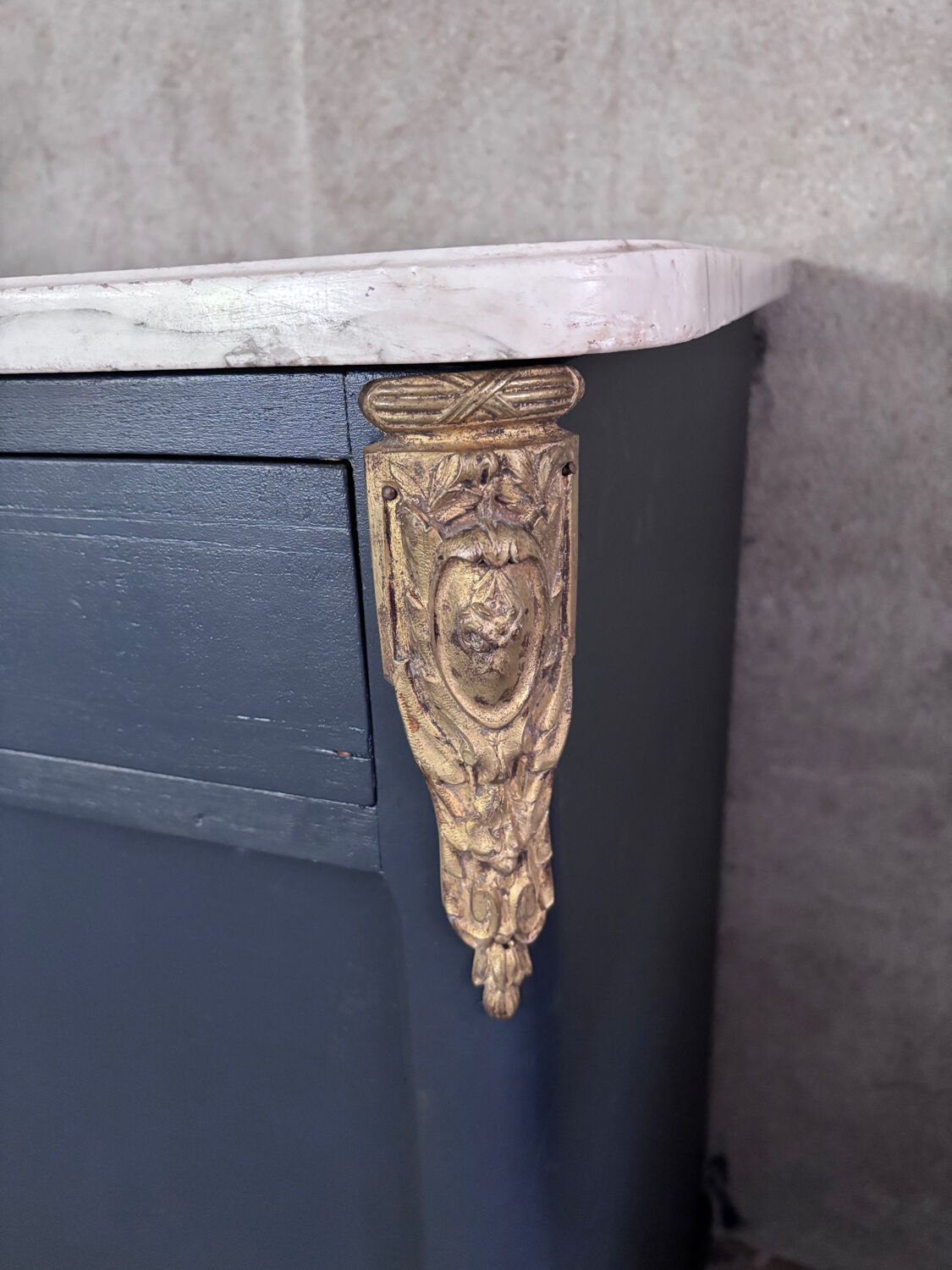 Enfilade ou buffet avec marbre
