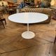 Dining table with tulip base by Eero Saarinen for KNOLL