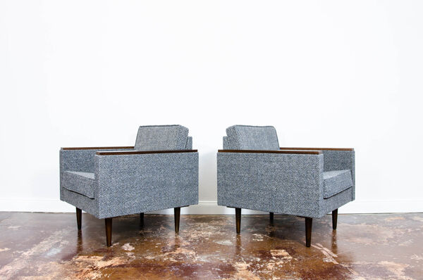 Paire de fauteuils Nowe-B de Nowi?skie Fabryki Mebli, années 1970