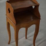 Modern Danish, An Elegant Pair of Walnut Bedside Tables, 1940s