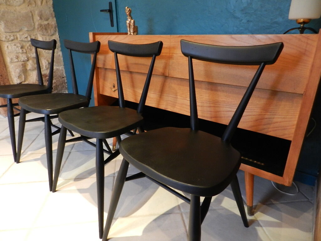 4 chaises ercol