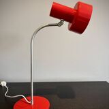 Vintage red pop desk lamp