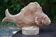 Ceramic fish statuette signed
