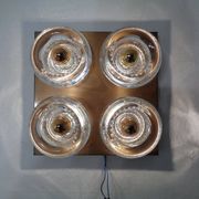 Copper and Glass Sconce from Cosack, Germany, 1960s