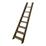 Vintage solid wood workshop ladder