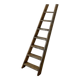Echelle d'atelier vintage bois massif