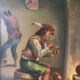 Fumeur dans une taverne