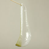 Chandelier en laiton et en verre de Murano La Murrina, années 1970