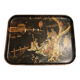Ancient lacquered plateau