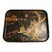 Ancient lacquered plateau