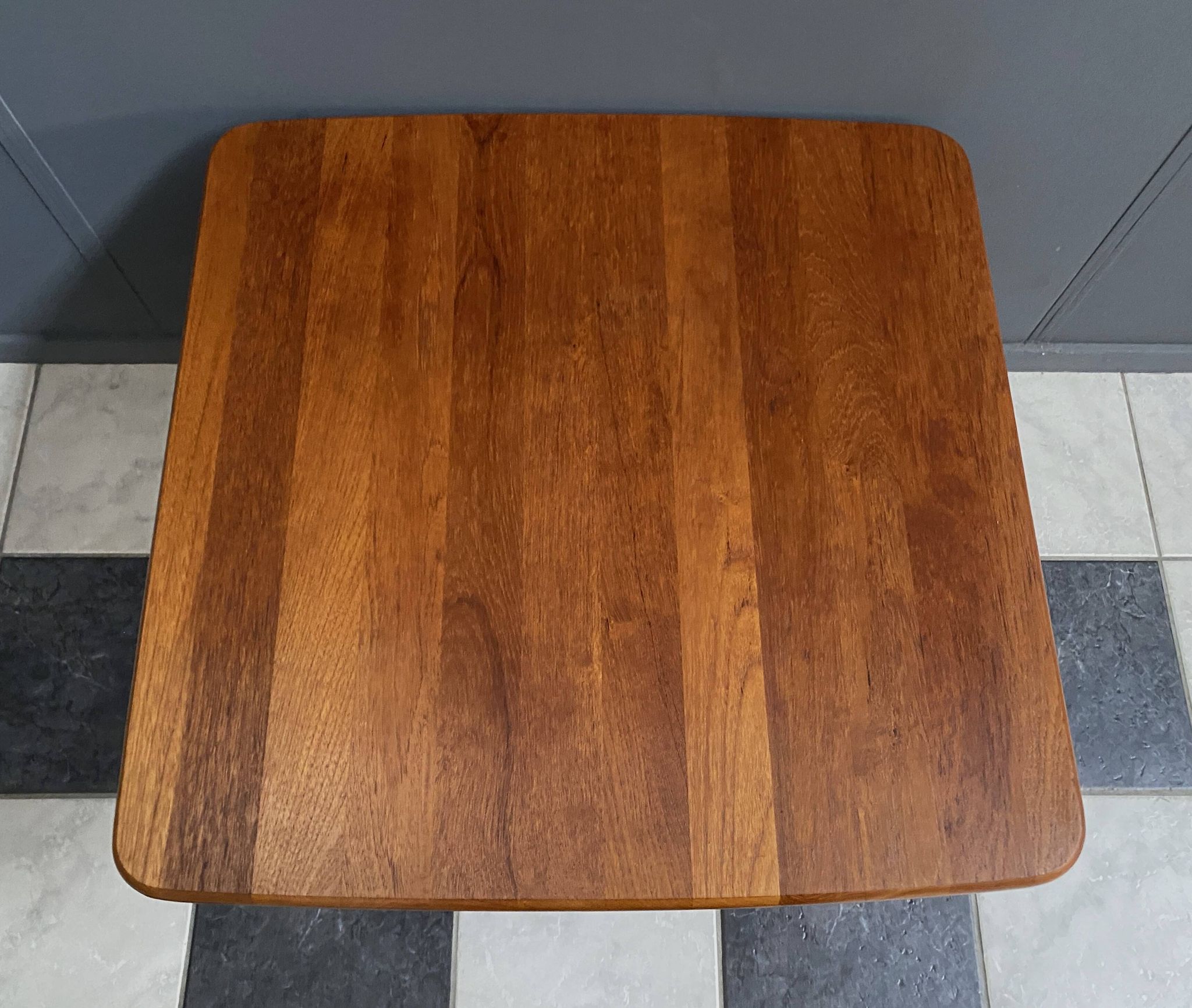Solid Teak coffee table by S. Burchardt Nielsen 1960s