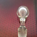 Art Deco stylized flowers carafe with its cap