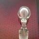 Art Deco stylized flowers carafe with its cap