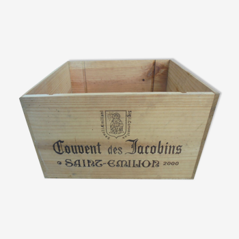 Caisse à vin magnums sant Emilion 2000