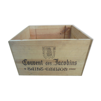 Caisse à vin magnums sant Emilion 2000