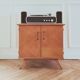 Renovated vintage vinyl cabinet, 1960s