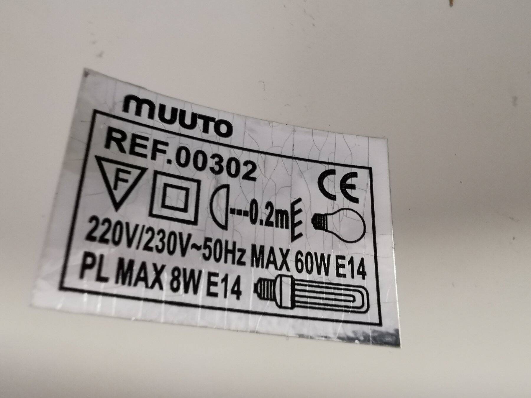 Two purple hanging lamps from Norway Says for Muuto, model Mhy