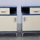 Pair of Bauhaus nightstands, Czechoslovakia, 1930s