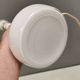 Le Klint Table Lamp, Milky White Opaline Glass, Brass Top, Model 311